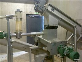 Doseur & injecteur de chaux vive alimentant le mélangeur bi vis MBV 150