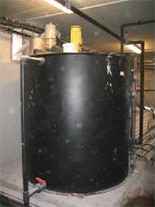 Cuve de lait de chaux