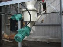 Hydrated lime silo unlaoder C/w feeder