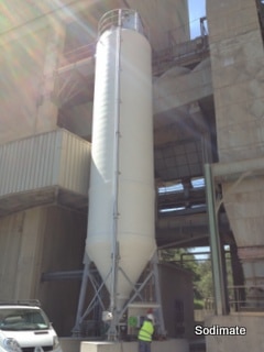 Silo de stockage polyester