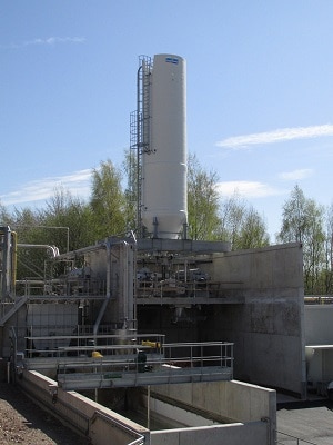 Chaulage de boues industrielles en Belgique
