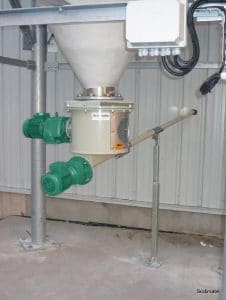 Bin Activator for lime silo
