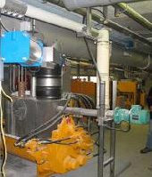 Lime injection into Piston pump