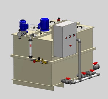 Centrale de préparation de polymère bio