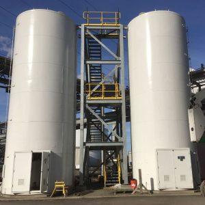 Bulk storage silos